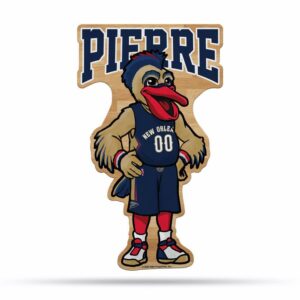 New Orleans Pelicans Pennant Shape Cut Mascot Design