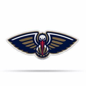 New Orleans Pelicans Pennant Shape Cut Logo Design