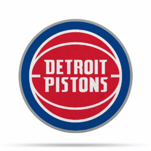 Detroit Pistons Pennant Shape Cut Logo Design