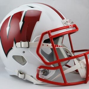 Wisconsin Badgers Deluxe Replica Speed Helmet