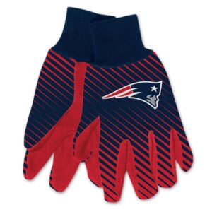 New England Patriots Gloves Two Tone Style Adult Size