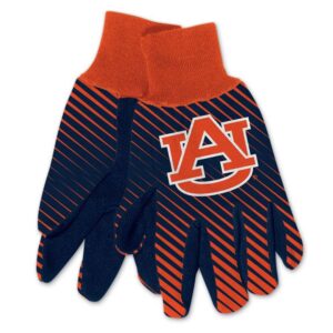 Auburn Tigers Gloves Two Tone Style Adult Size