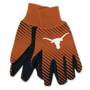 Texas Longhorns Gloves Two Tone Style Adult Size