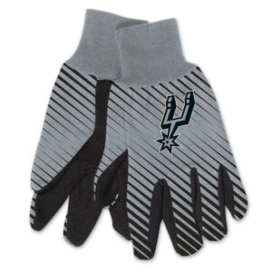 San Antonio Spurs Gloves Two Tone Style Adult Size