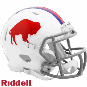 Buffalo Bills Helmet Riddell Replica Mini Speed Style 1965-1973 T/B