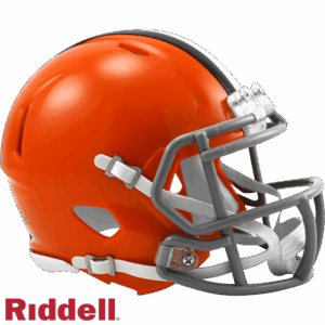 Cleveland Browns Helmet Riddell Replica Mini Speed Style 1962-1974 T/B