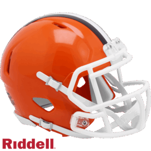Cleveland Browns Helmet Riddell Replica Mini Speed Style 1975-2005 T/B