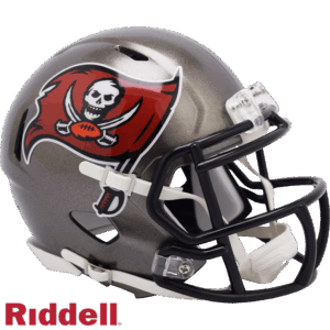 Tampa Bay Buccaneers Helmet Riddell Replica Mini Speed Style 1997-2013 T/B