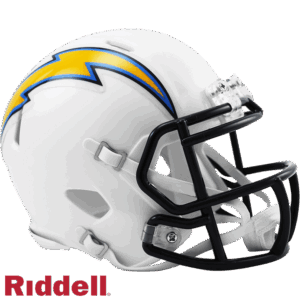 Los Angeles Chargers Helmet Riddell Replica Mini Speed Style 2007-2018 T/B