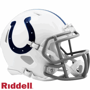 Indianapolis Colts Helmet Riddell Replica Mini Speed Style 2004-2019 T/B