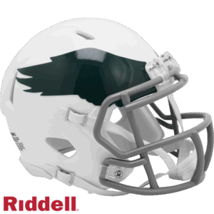 Philadelphia Eagles Helmet Riddell Replica Mini Speed Style 1969-1973 T/B