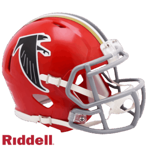 Atlanta Falcons Helmet Riddell Replica Mini Speed Style 1966-1969 T/B