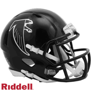 Atlanta Falcons Helmet Riddell Replica Mini Speed Style 1990-2002 T/B