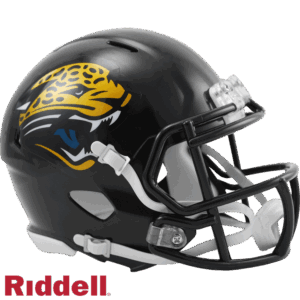Jacksonville Jaguars Helmet Riddell Replica Mini Speed Style 1995-2012 T/B