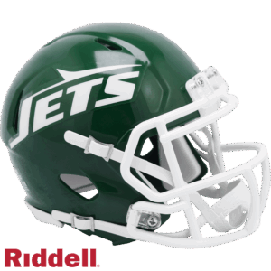 New York Jets Helmet Riddell Replica Mini Speed Style 1978-1989 T/B