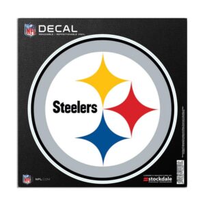 Pittsburgh Steelers Decal 6x6 All Surface Logo