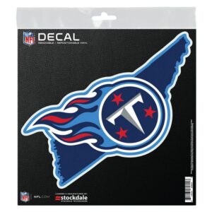 Tennessee Titans Decal 6x6 All Surface State Shape