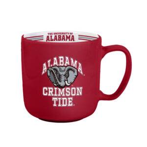 Alabama Crimson Tide Coffee Mug 15oz Stripe Design