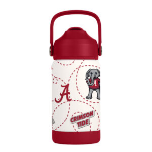 Alabama Crimson Tide Kids Bottle 12oz Stainless Steel Mascot
