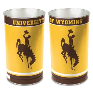 Wyoming Cowboys Wastebasket 15 Inch