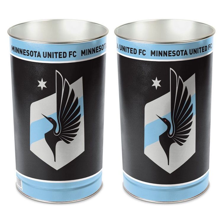 Minnesota United FC Wastebasket 15 Inch