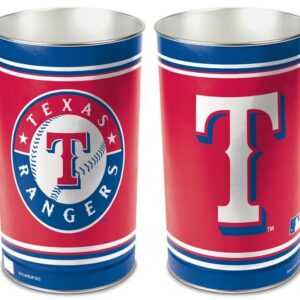 Texas Rangers Wastebasket 15 Inch