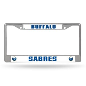 Buffalo Sabres License Plate Frame Chrome