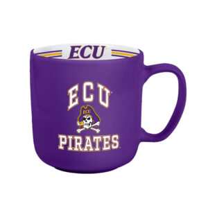 East Carolina Pirates Coffee Mug 15oz Stripe Design