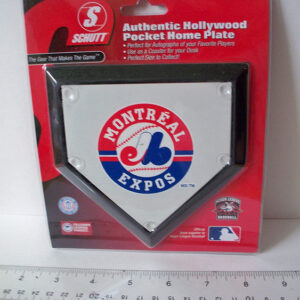 Montreal Expos Authentic Hollywood Pocket Home Plate CO