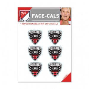 DC United Tattoo Face Cals