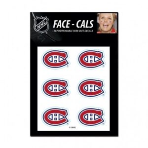 Montreal Canadiens Tattoo Face Cals