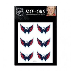 Washington Capitals Tattoo Face Cals