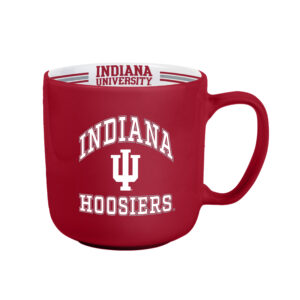 Indiana Hoosiers Coffee Mug 15oz Stripe Design