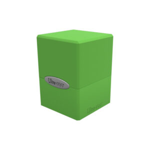 Satin Cube Lime Green