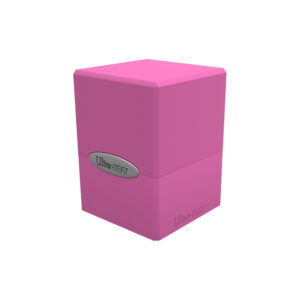 Satin Cube Hot Pink
