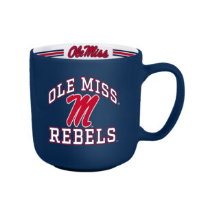 Mississippi Rebels Coffee Mug 15oz Stripe Design