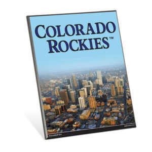 Colorado Rockies Sign 8x10 Wood