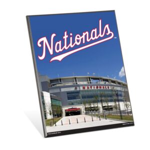 Washington Nationals Sign 8x10 Wood
