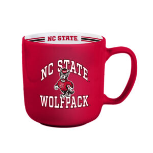 North Carolina State Wolfpack Coffee Mug 15oz Stripe Design