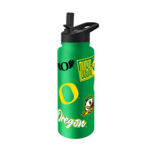 Oregon Ducks Quencher Bottle 34oz Stainless Steel Dreamweave