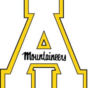 Appalachian State Mountaineers Magnet Car Style 12 Inch CO