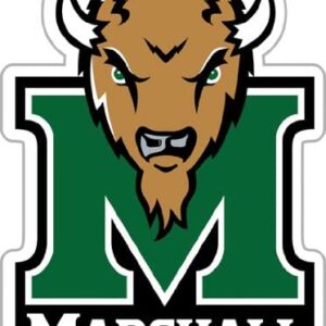 Marshall Thundering Herd Magnet Car Style 12 Inch CO