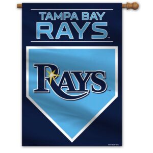 Tampa Bay Rays Banner 28x40 House Flag Style 2 Sided CO