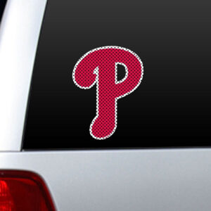 Philadelphia Phillies Window Film 12 Inch Die Cut CO