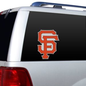 San Francisco Giants Window Film 12 Inch Die Cut