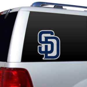 San Diego Padres Window Film 12 Inch Die Cut