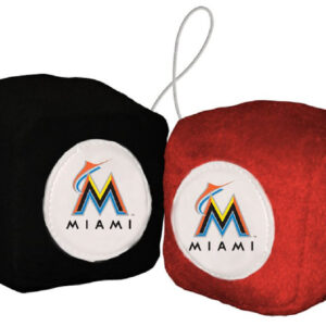 Miami Marlins Fuzzy Dice CO