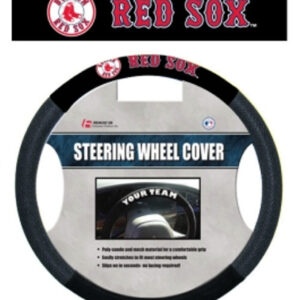 Boston Red Sox Steering Wheel Cover Mesh Style CO