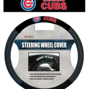 Chicago Cubs Steering Wheel Cover Mesh Style CO