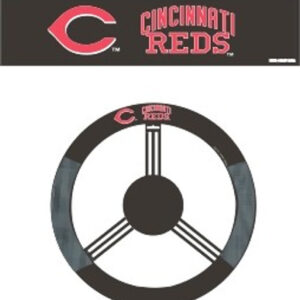 Cincinnati Reds Steering Wheel Cover Mesh Style CO
